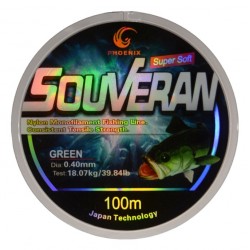 Волосінь для лову риби, Phoenix Souveran, 100м, перетин 0.40мм